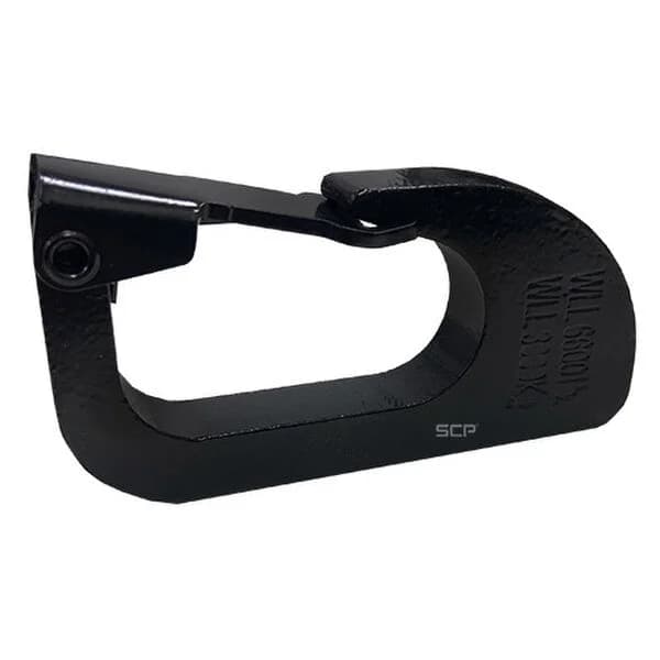 5/8" Weld-On "C" Hook With Keeper