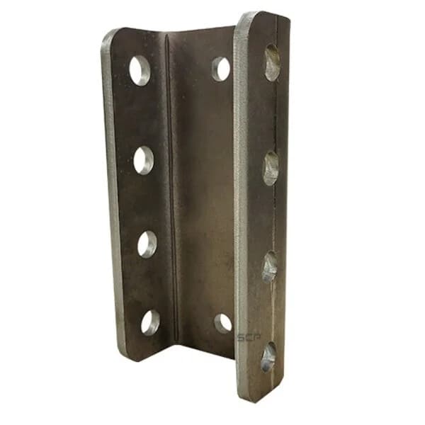 4-Hole Channel - 7-3/4" X 3-5/8" X 2" X 1/4"