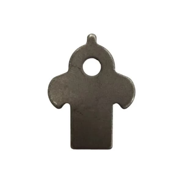 Weld Tab with Side Tabs 1" x 2-1/2" with 3/8" Hole