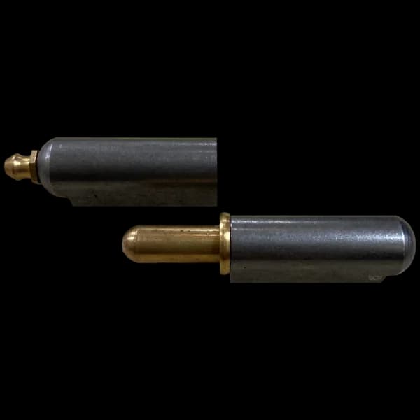 3" Bullet Hinge-Steel, Brass Pin/Bushing Grease