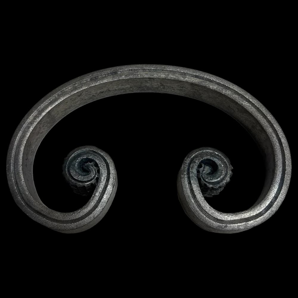 Tight Curl Scroll 5/16" x 5/8" x 5" x 3"