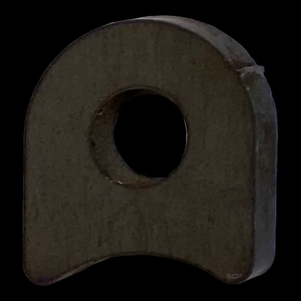 Radius Surface Mount Tab - 1" X 1.13" X 3/16" with 0.63" Radius | Spring Creek Products