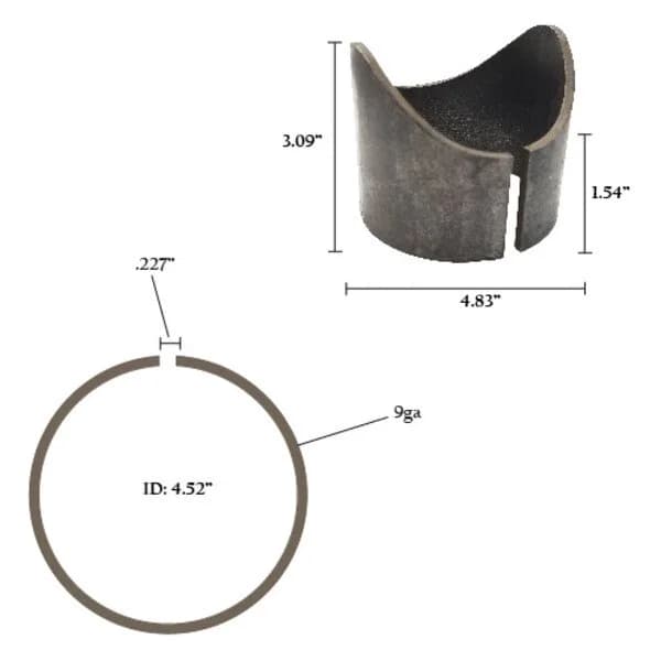 Pipe Panel Pal - Fits 4-1/2" / Holds 4-1/2"