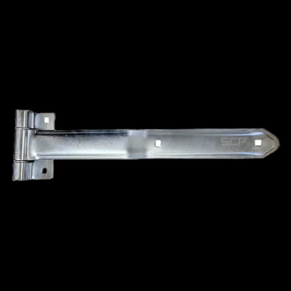 Strap Hinge 16" x 4-1/2" x 8 Ga - Zinc