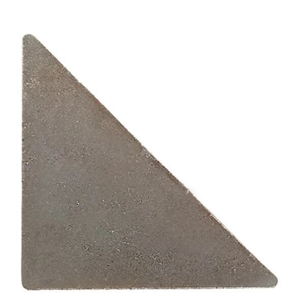 Triangular Die Cut 2" X 2" X 3/16"