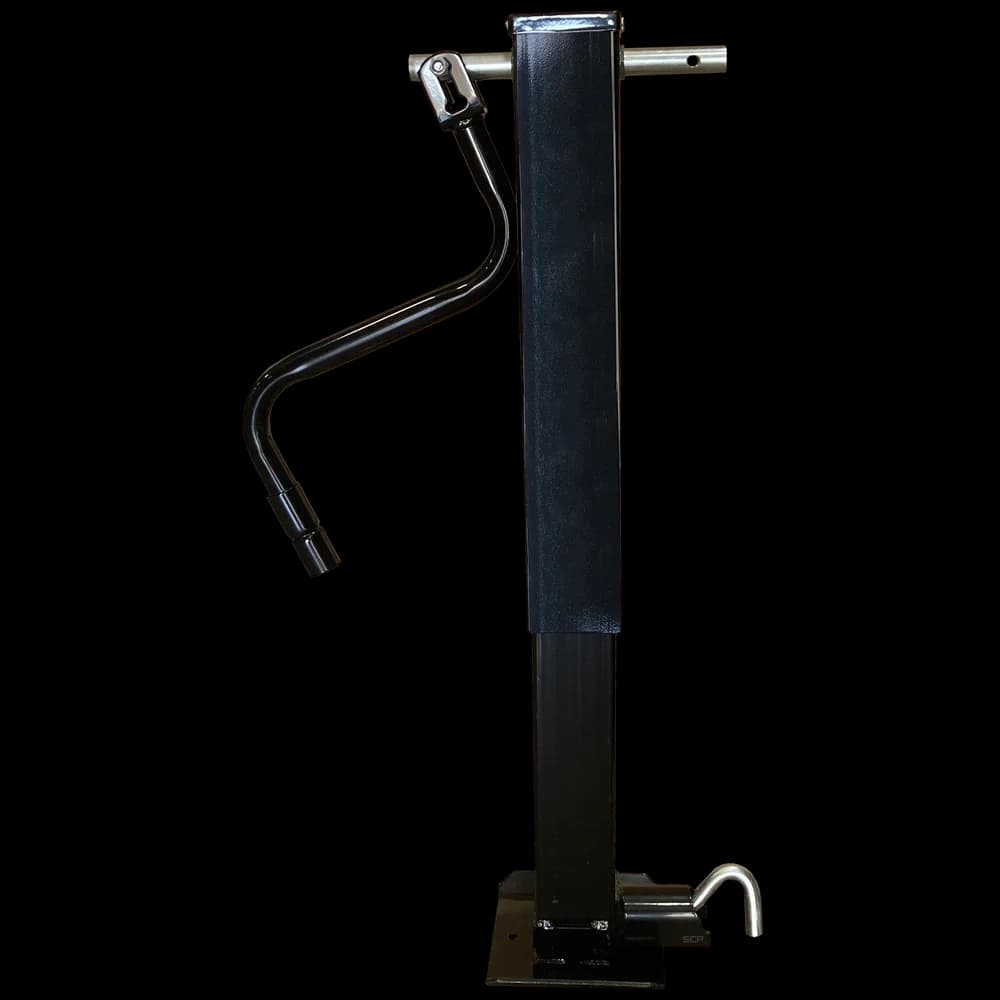 Heavy Duty Square Trailer Jack - Side Wind
