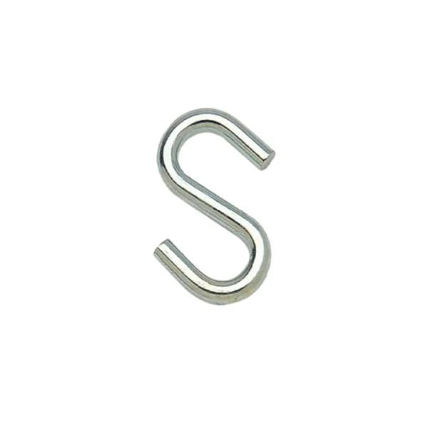 S-Hook 5/32" x 1-1/4" - Zinc
