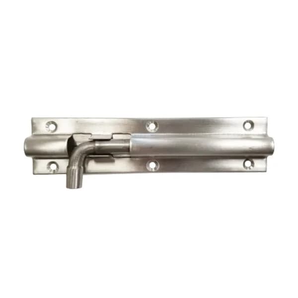 Bolt Latch (Barrel) 6" x 3/8" - Stainless Steel
