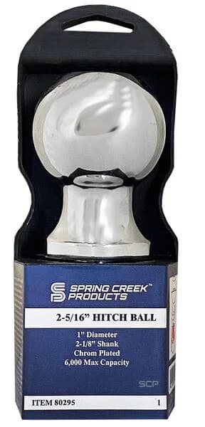 2-5/16" Hitch Ball - 1" diam. X 2-1/8" Length
