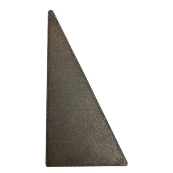 Triangular Die Cut 1-1/2" X 3" X 3/16"
