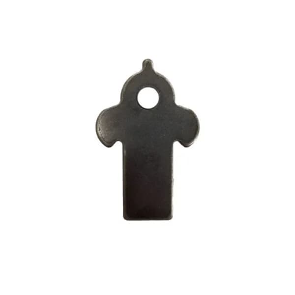 Weld Tab with Side Tabs 1" x 3" with 3/8" Hole