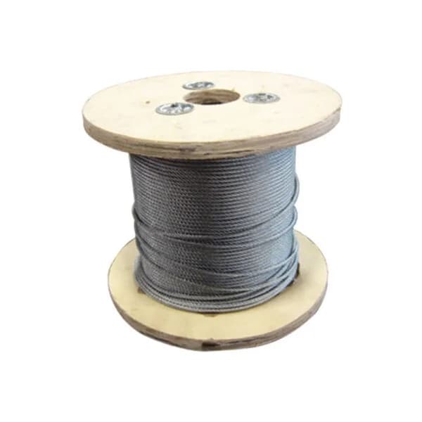 Aircraft Cable 7 x 19, 5/16" x 250' - Galvanized