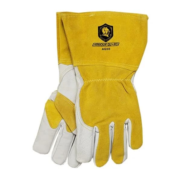 Mig Welding Glove - Top Grain / Fleece Line - Large (AG50L)