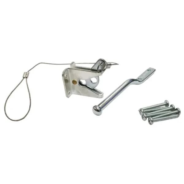 Gravity Gate Latch with Wire 2" Bolt-on - Zinc