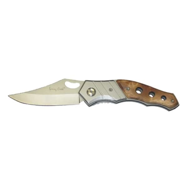 4.5" Folding Knife - Burl Wood E046Eyw