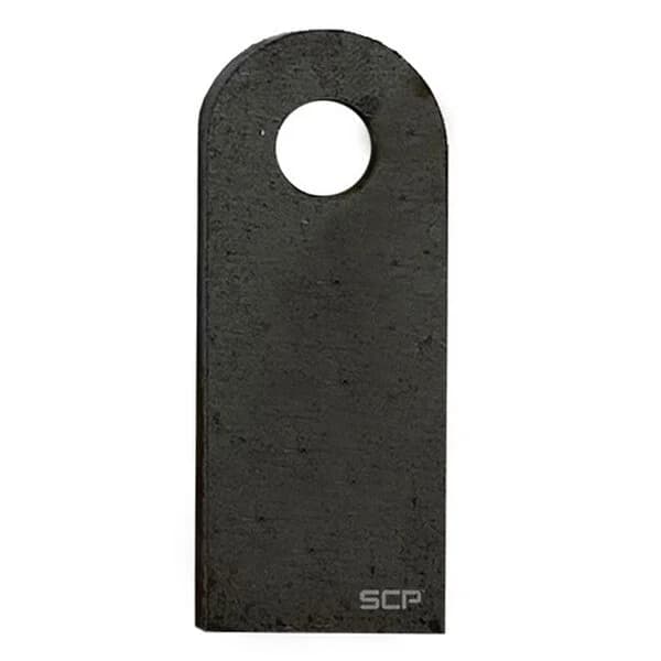 Flat Surface Mount Tab - 1" X 2.50" X 3/16" With 0.40" Hole