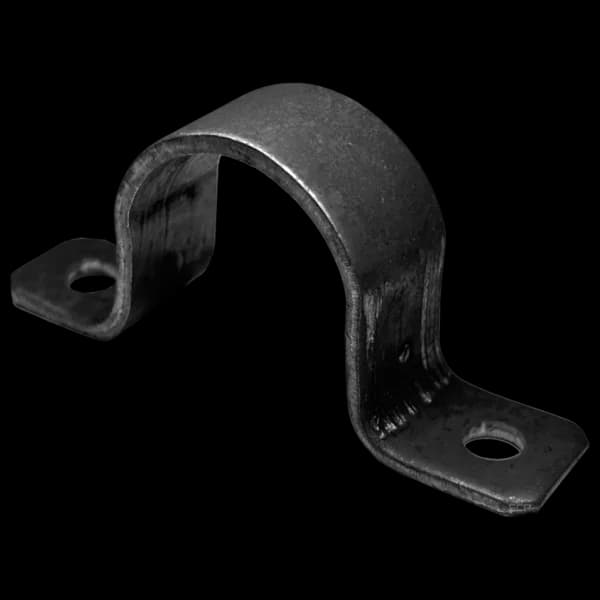 Continuous Fence Clip for 1-1/4" Pipe, 12ga with 1/4" Hole