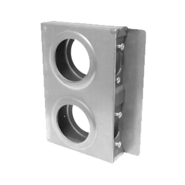 Lock Box - Double 6-7/8" x 4-1/4" x 1-1/2" with Guard