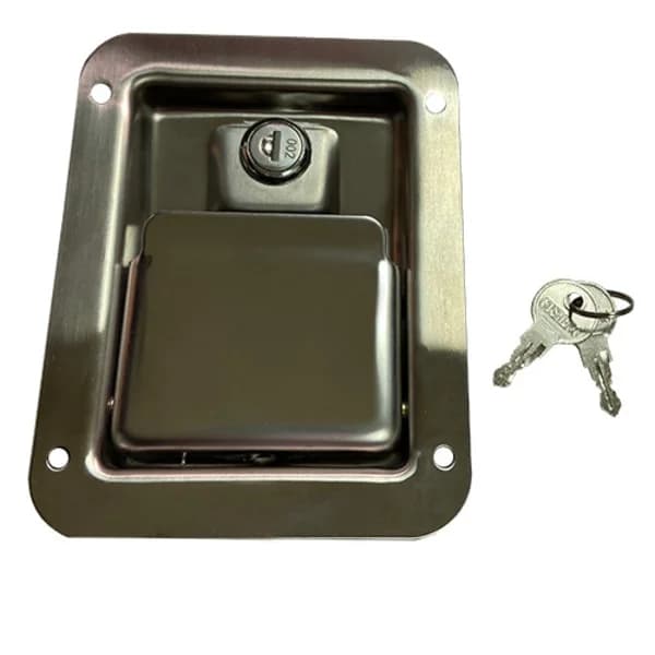Stainless Steel Slam Action Paddle Handle W/Lock