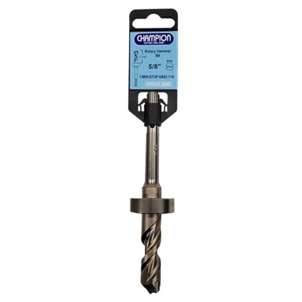 SDS Plus Stop Hammer Bits - 5/8" X 2-1/16" With 1/2" Drop