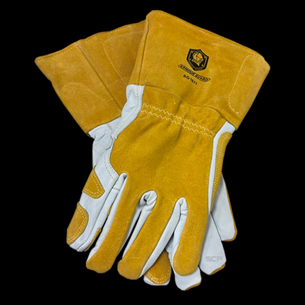 Mig Welding Glove Reinforced Palm - Split Cowhide - Extra Large (AG1611XL)