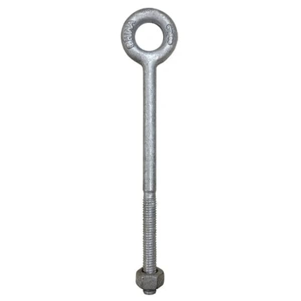 Eyebolt 3/8" X 6" X 2-1/2" Usable Length - Forged HDG