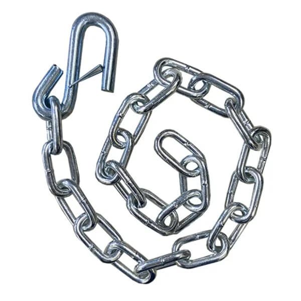 Safety Chain 5/16" x 30" With 7/16" S Hook Grade 30