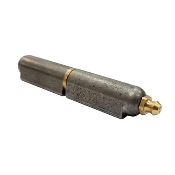 Steel Bullet Hinge with Brass Pin & Bushing, Grease Zerk 4"