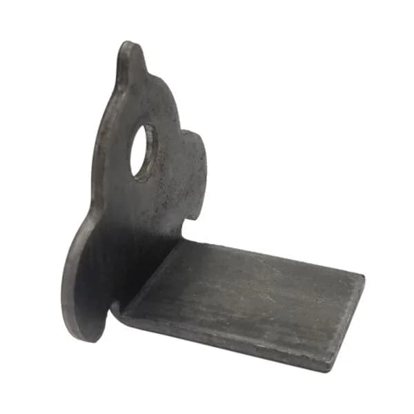 Weld Tab Bent With Side Tabs 2" x 1-5/8" with 3/8" Hole