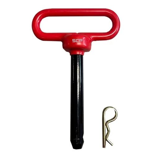Hitch Pin With Red Handle - 5/8" x 4" UL
