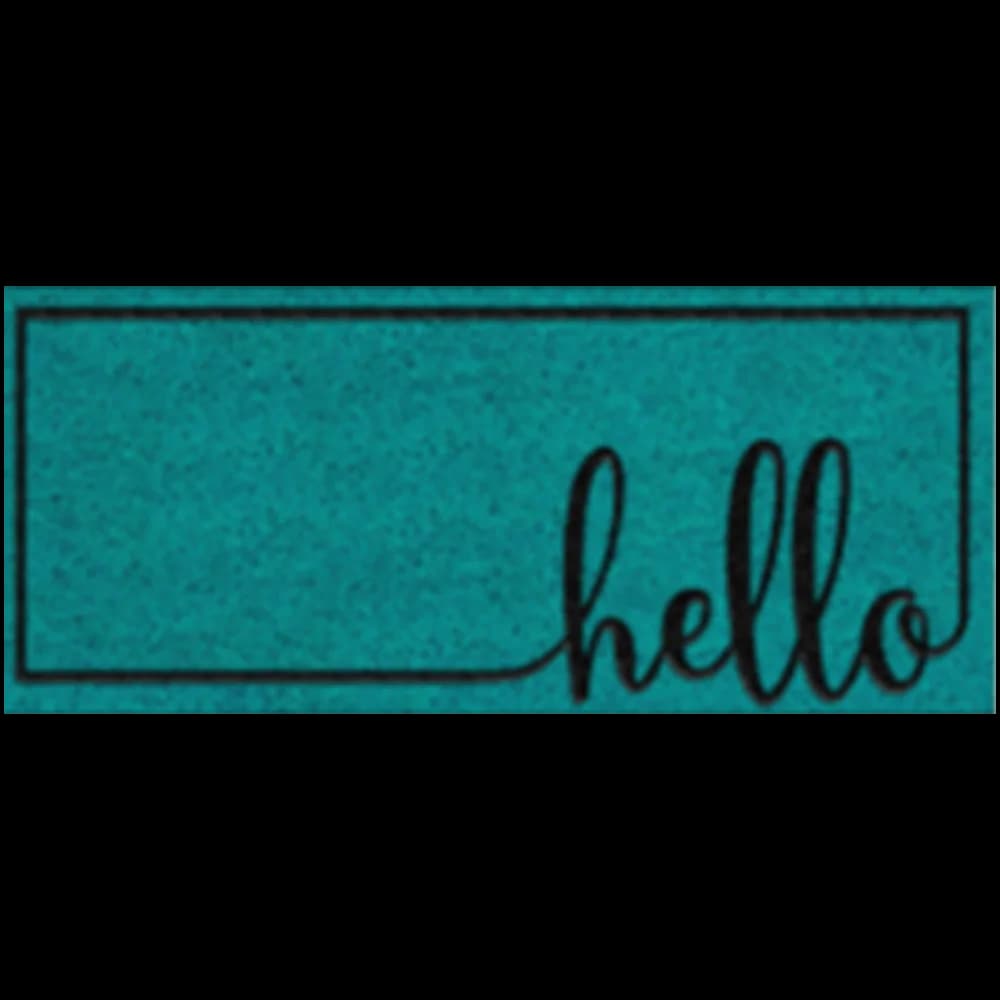 "Hello" Door Mat - 30" x 10"
