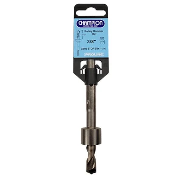 SDS Plus Stop Hammer Bits - 3/8" X 1-1/16" With 1/4" Drop