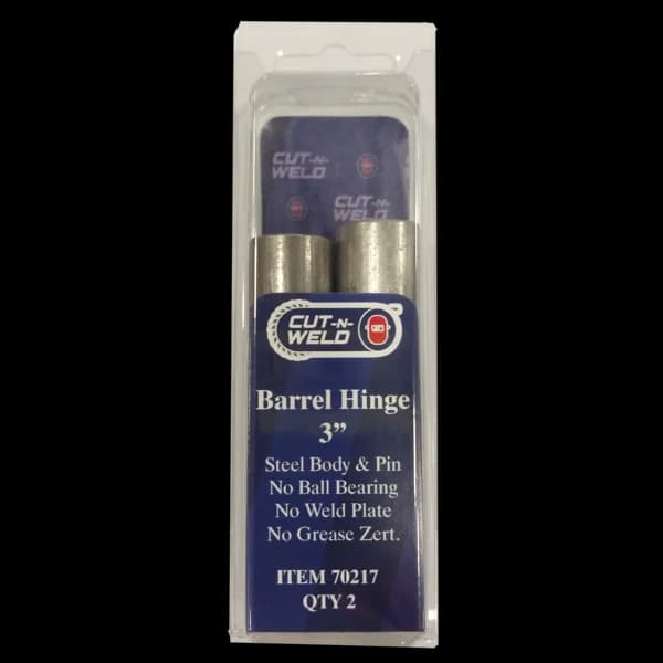 Barrel Hinge 2 Pack 3"