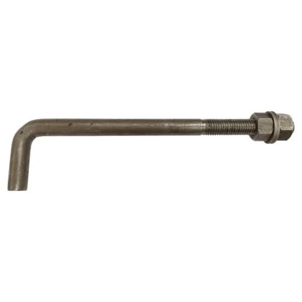 Anchor Bolt Gr2 90 Deg 3/4" x 12" x 3" Bare