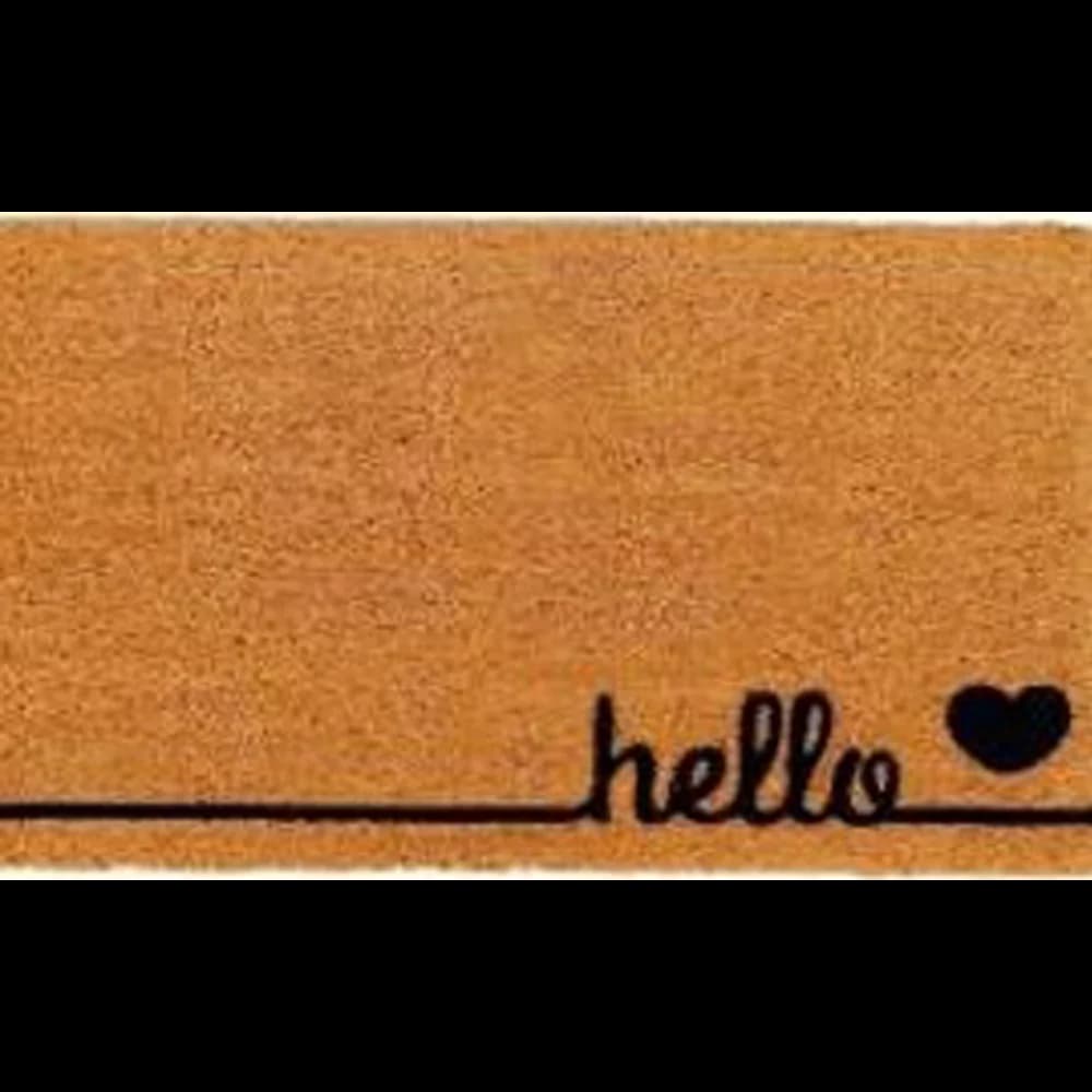 "Hello" Door Mat #37 - 28" x 18"