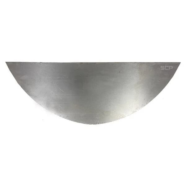 Smooth Plate Single Back Fender 31"X12" 16ga