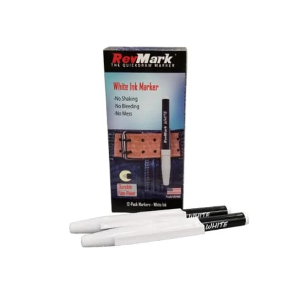 Revmark - Quickdraw Marker White (12/Pk)