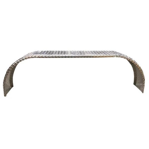 Aluminum Diamond Plate Tandem Fender 72" x 10" x 20" 12ga