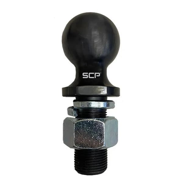 2-5/16" Hitch Ball - 1-1/4" Diam. x 2-3/4" Length- Black - 30,000 lbs.