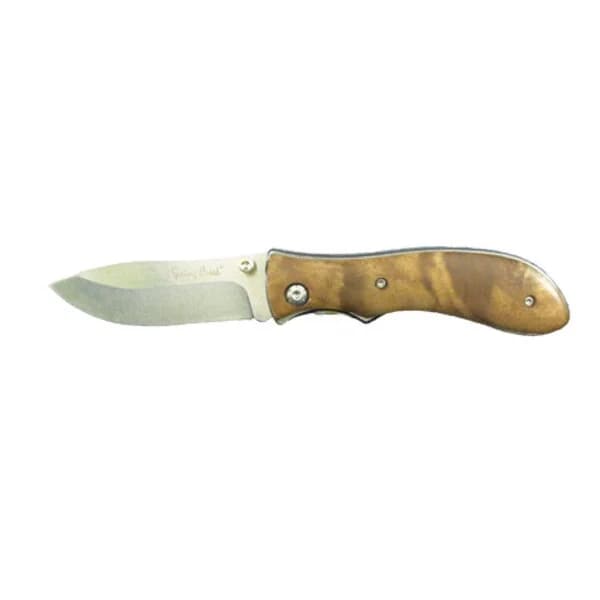 4.5" Folding Knife - Burl Wood E510Yw
