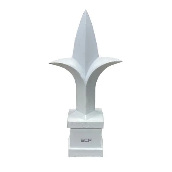3/4" Triad - Plastic White