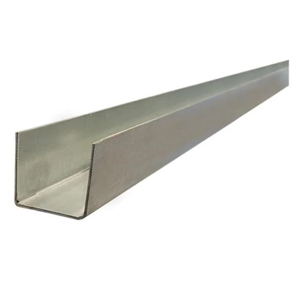 Horse Stall Channel 14ga, 1-5/8" x 10' - Galvanized