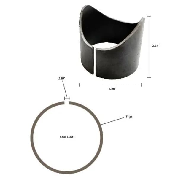 Pipe Panel Pal - Fits 2-7/8" / Holds 3-1/2"