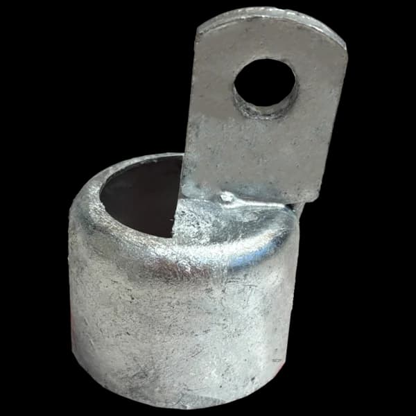 Rail Ends Tabbed 1-5/8" for Chain Link