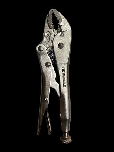 7" Locking Plier with Curve Jaw and Cutter