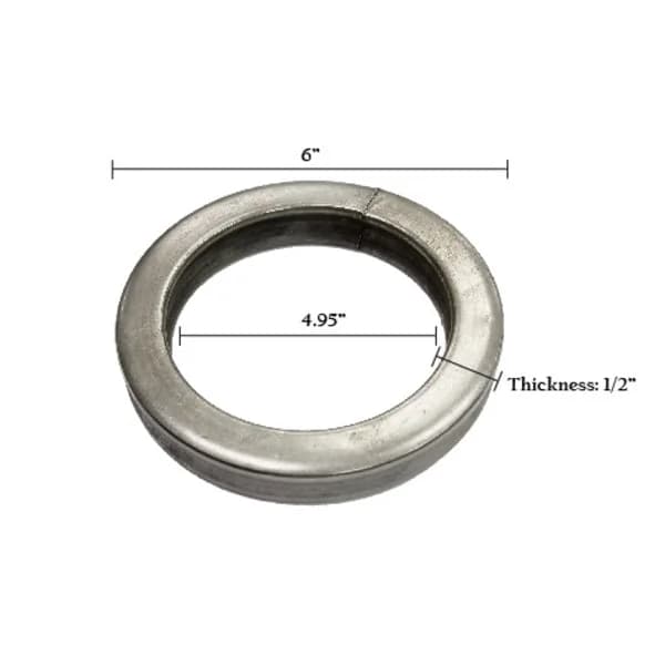 1/2" Square Tubing Ring 6" OD
