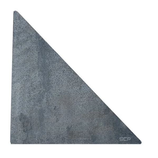 Triangular Die Cut 4" X 4" X 3/16"