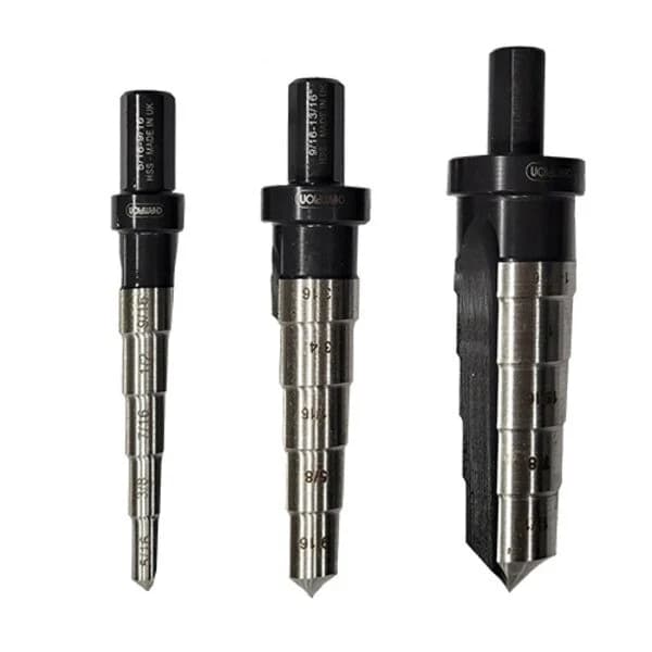 Step Reamer 3 Piece Set