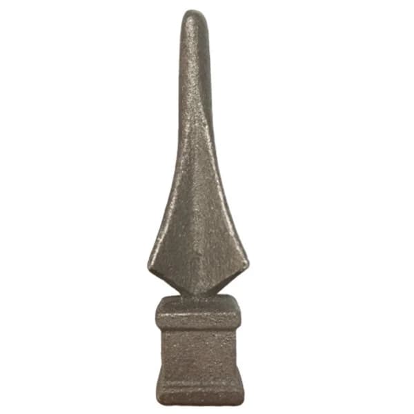 Finial - Quad No Ball - 1/2"