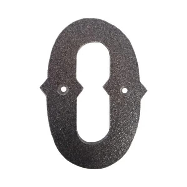 Western Number '0' with Holes